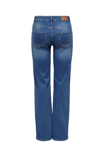 Vaquero only blush cintura media corte straight