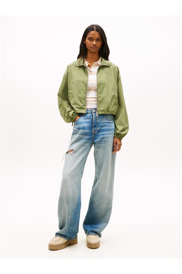 Chaqueta Tommy Jeans con cremallera y...