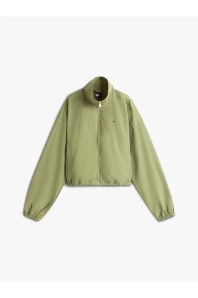 Chaqueta Tommy Jeans con cremallera y cordón lateral