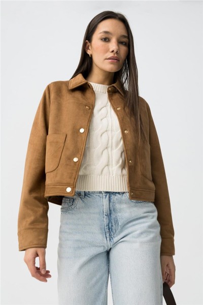 Chaqueta Tiffosi corta de corte regular