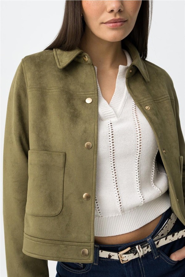 Chaqueta Tiffosi corta de corte regular