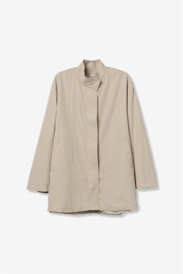 Chaqueta Tiffosi oversize beige
