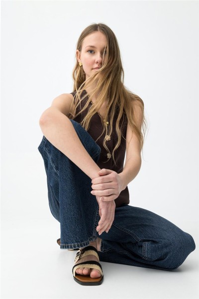 Chaleco Tiffosi chocolate