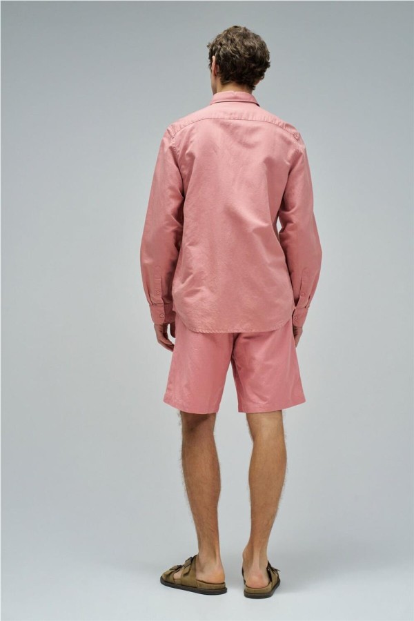 Camisa Salsa con mezcla de lino