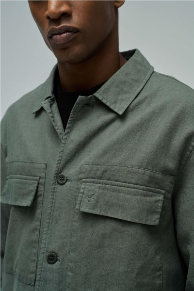 Sobrecamisa Salsa con lino