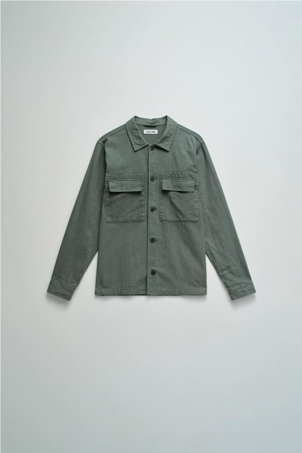 Sobrecamisa Salsa con lino