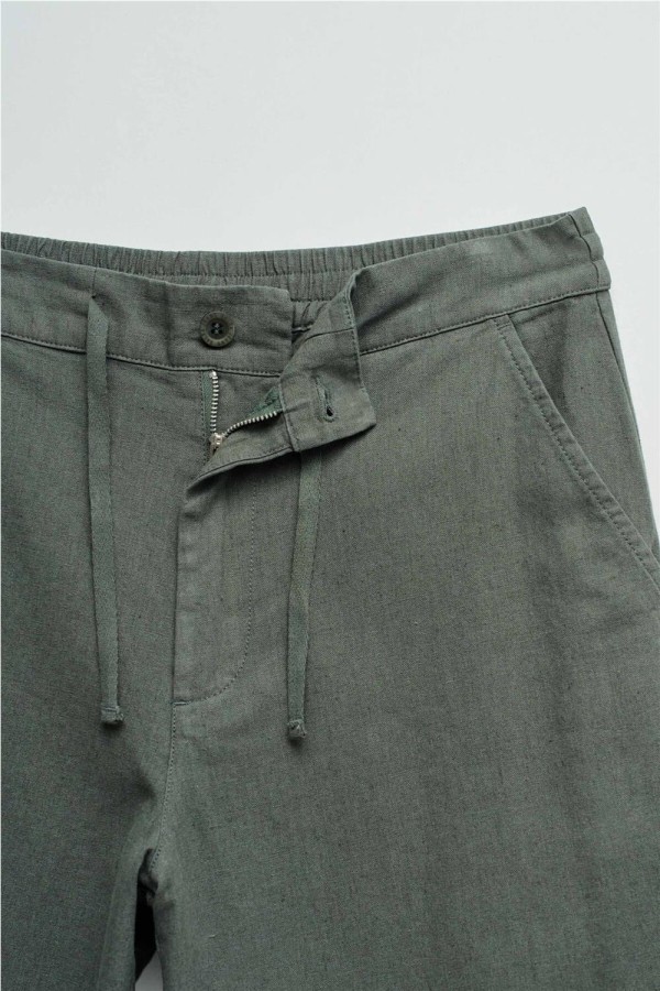 Pantalón Salsa jogger con lino