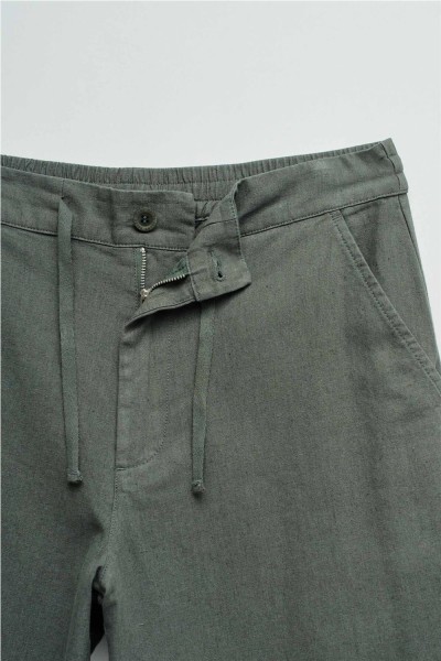 Pantalón Salsa jogger con lino