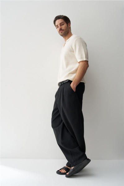 Polo Salsa en malha tricotada