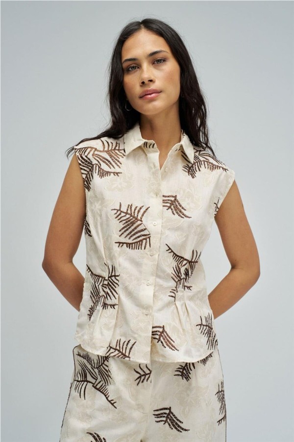 Camisa Salsa con bordados