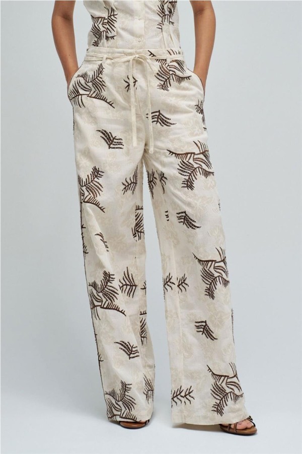 Pantalón Salsa regular fit con bordados