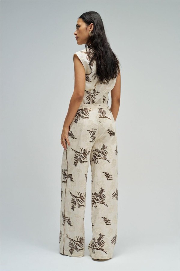 Pantalón Salsa regular fit con bordados