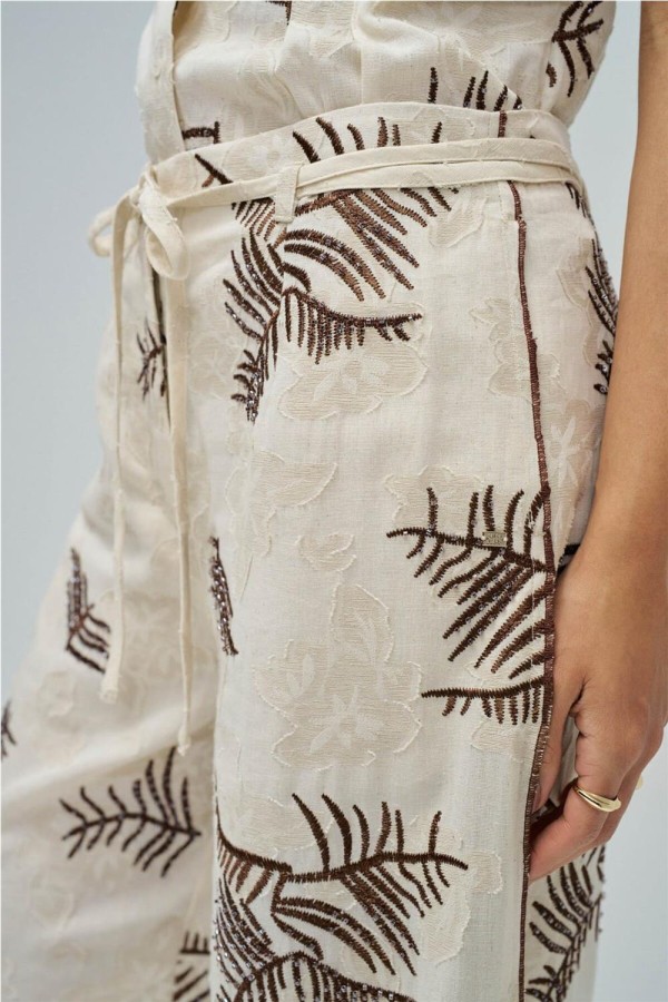 Pantalón Salsa regular fit con bordados