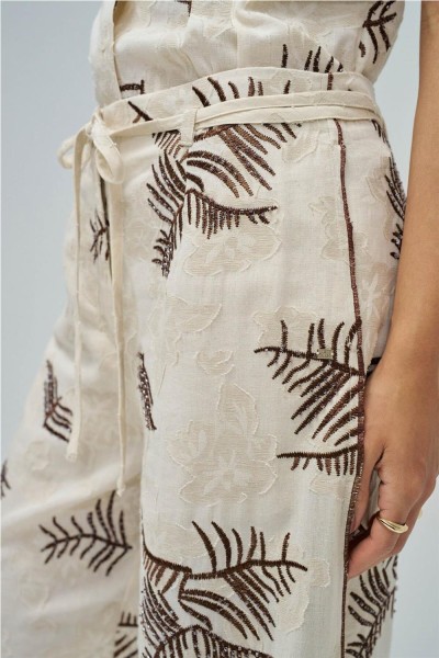 Pantalón Salsa regular fit con bordados