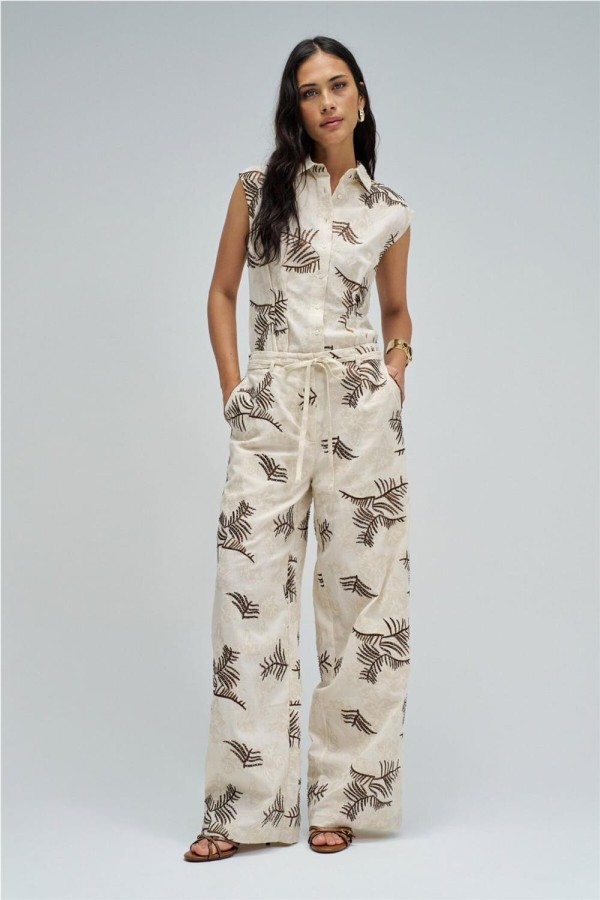 Pantalón Salsa regular fit con bordados