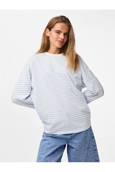 Camiseta Pieces de manga larga a rayas