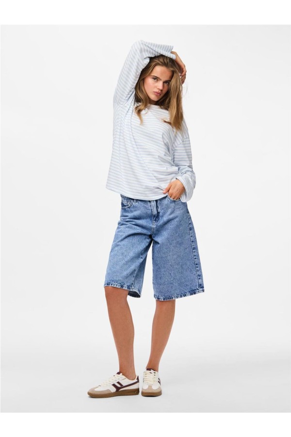 Camiseta Pieces de manga larga a rayas