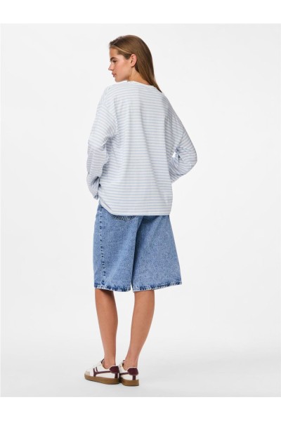 Camiseta Pieces de manga larga a rayas