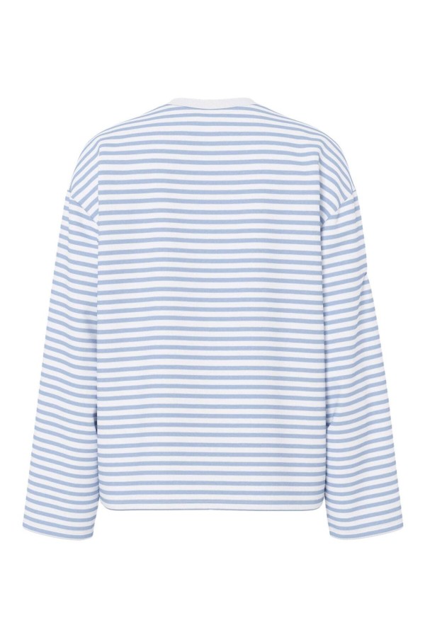 Camiseta Pieces de manga larga a rayas