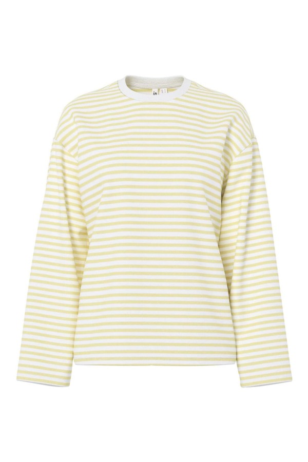 Camiseta Pieces de manga larga a rayas