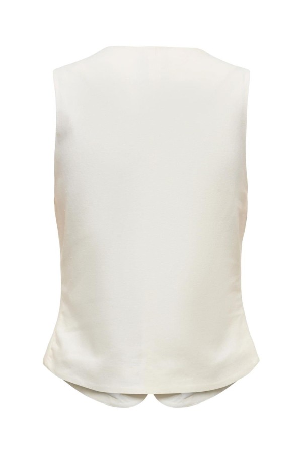 Chaleco Only Goa de lino