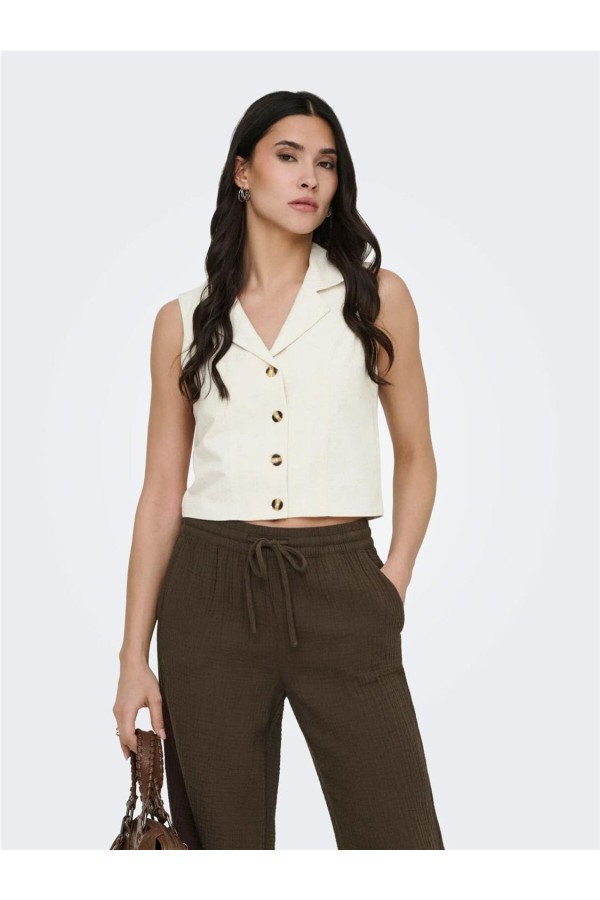 Chaleco JDY Milan en lino 2