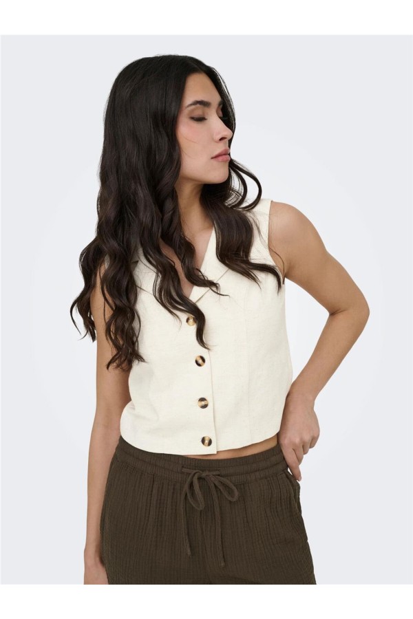 Chaleco JDY Milan en lino