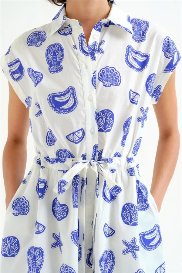 Vestido midi Compañía Fantástica con...