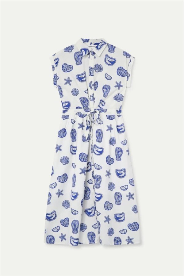 Vestido midi Compañía Fantástica con...