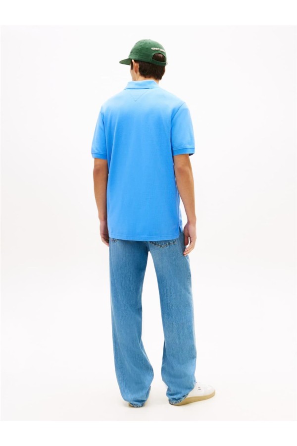 Polo Tommy Jeans con logo bordados