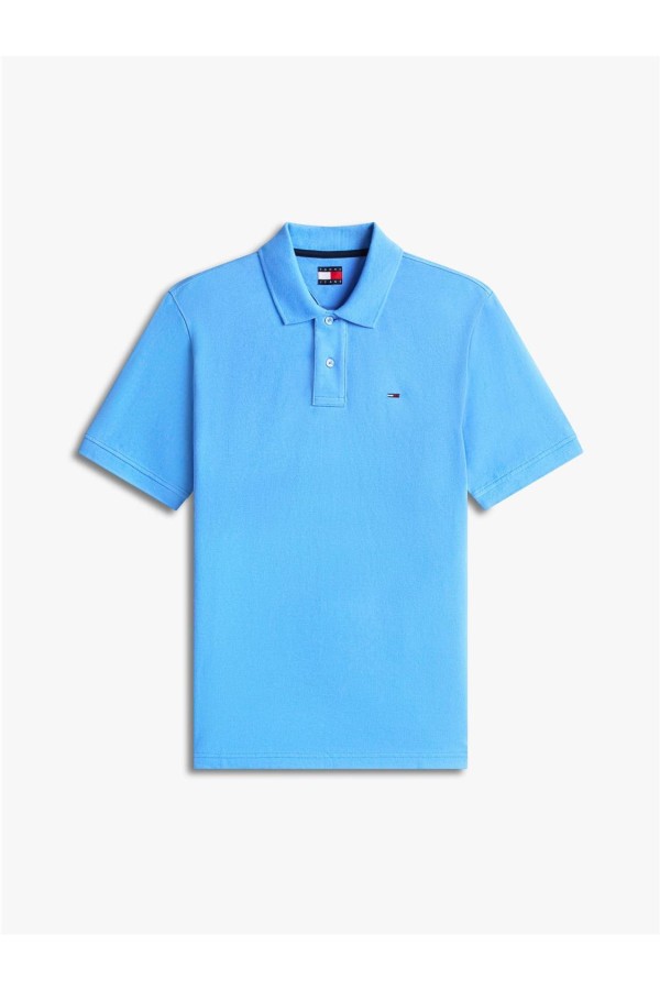 Polo Tommy Jeans con logo bordados