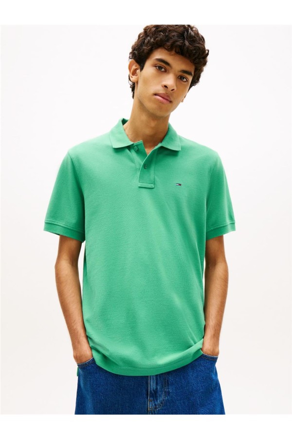 Polo Tommy Jeans con logo bordados