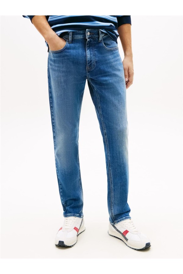 Vaquero Tommy Jeans scanton slim y desteñidos