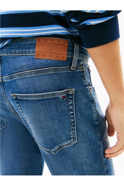 Vaquero Tommy Jeans scanton slim y desteñidos