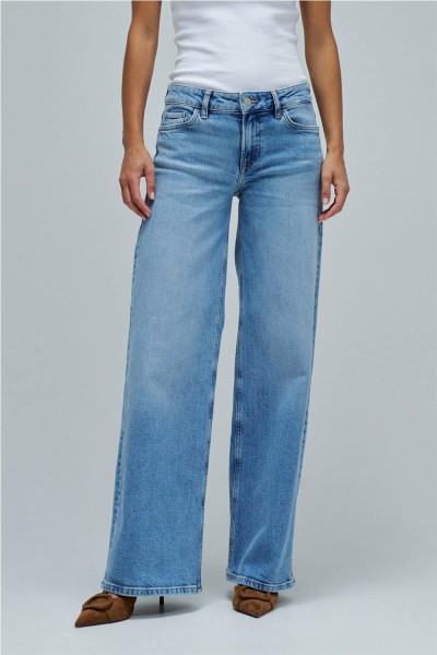 Vaquero Salsa low rise wide leg