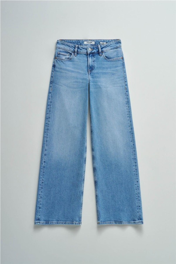 Vaquero Salsa low rise wide leg