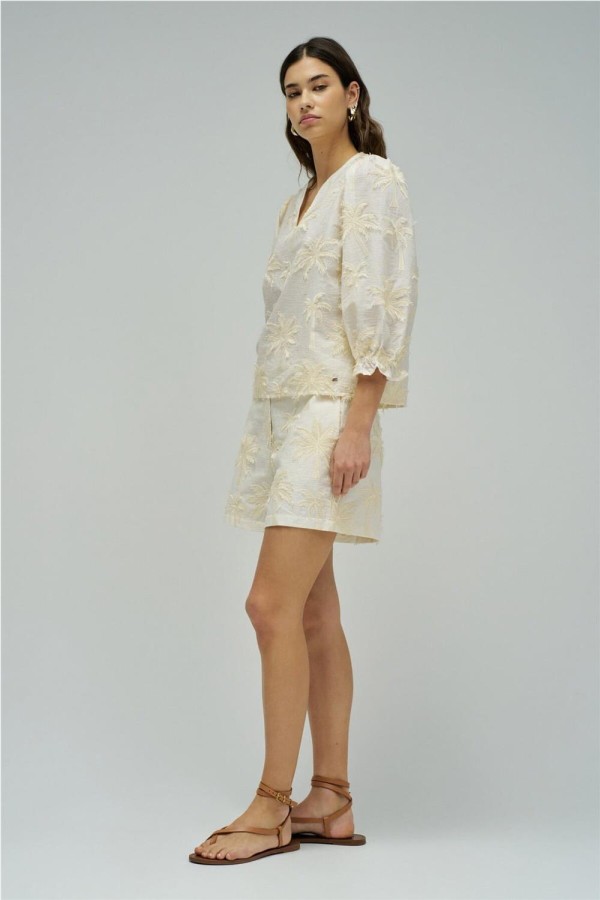 Blusa Salsa con efecto tridimensional 2