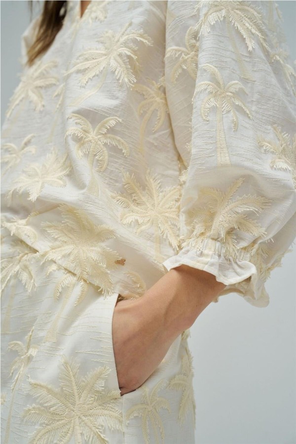 Blusa Salsa con efecto tridimensional