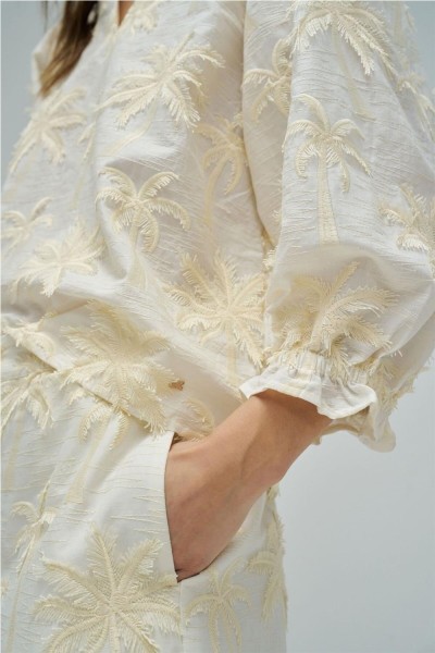 Blusa Salsa con efecto tridimensional