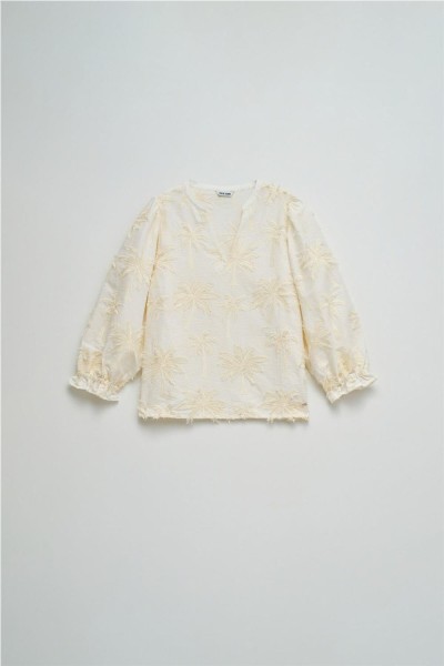 Blusa Salsa con efecto tridimensional