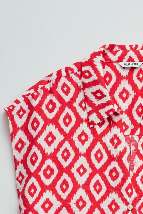 Camisa Salsa en lightdenim