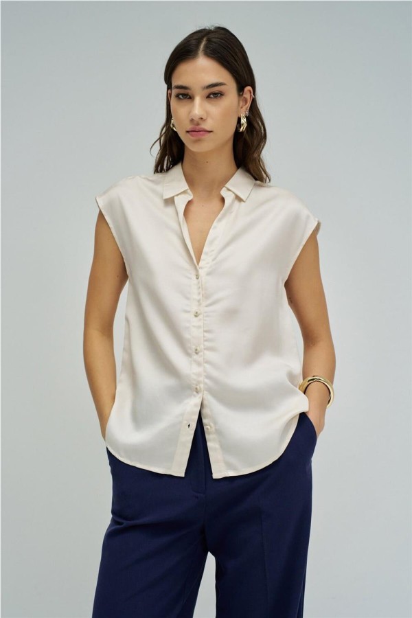 Camisa Salsa en lightdenim