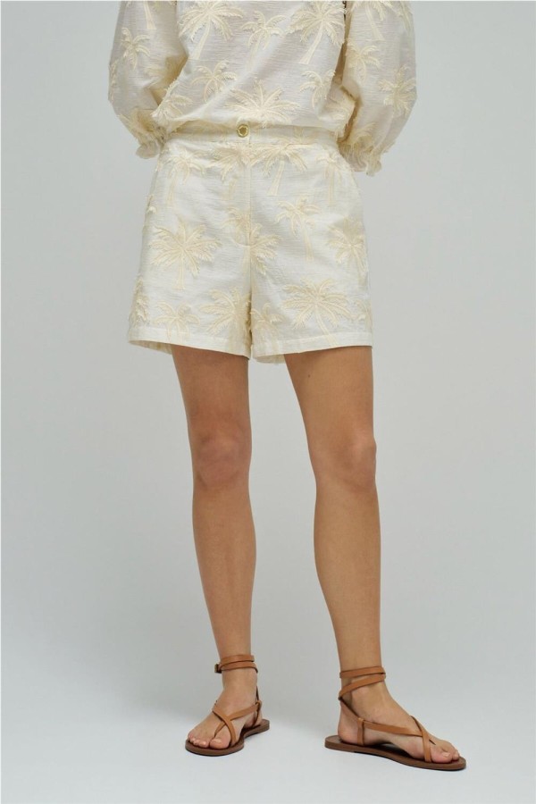 Short Salsa con efecto tridimensional