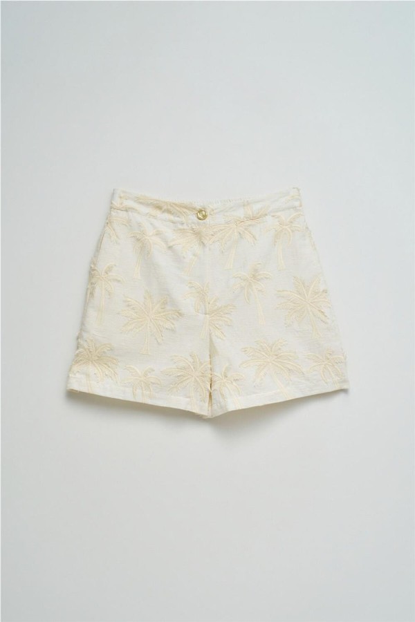 Short Salsa con efecto tridimensional