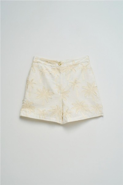 Short Salsa con efecto tridimensional