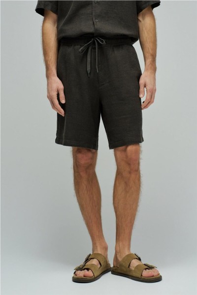 Pantalón Corto Salsa de lino