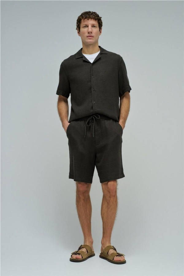 Pantalón Corto Salsa de lino