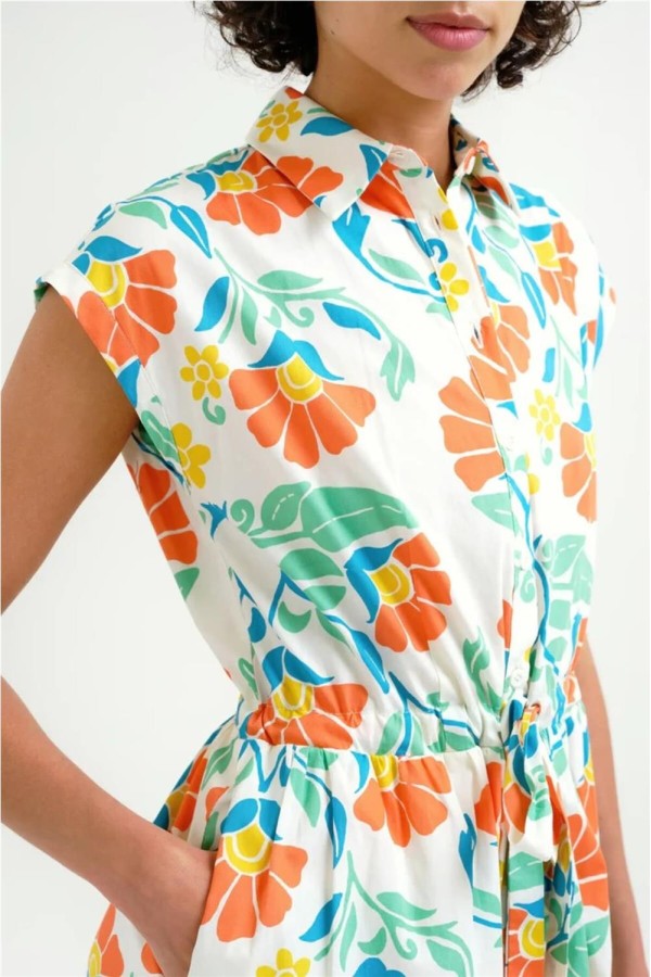 Vestido midi Compañía Fantástica con...