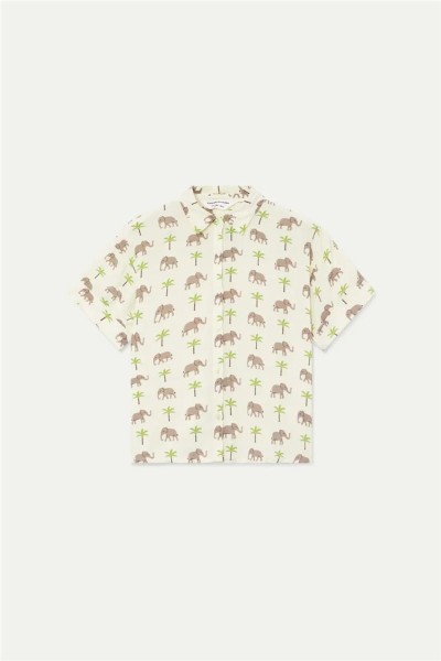 Camisa Compañía Fantástica con estampado elefante