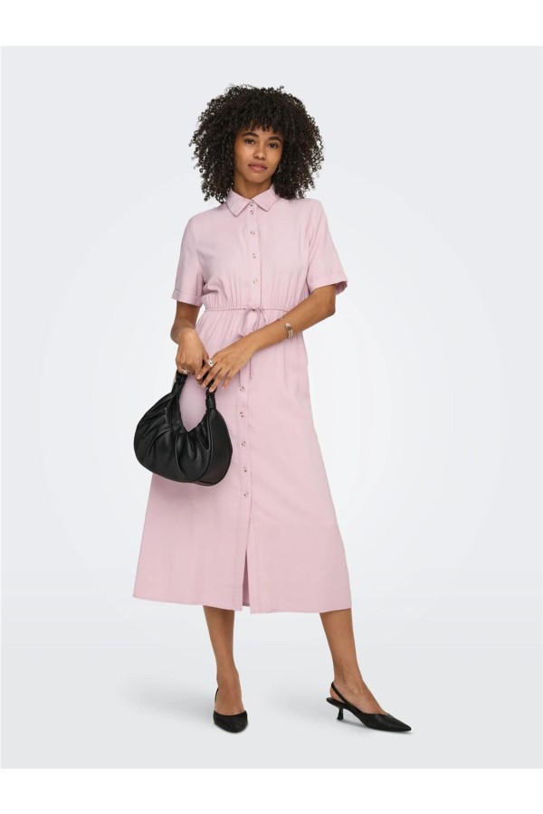 Vestido camisero Only Laris de manga...